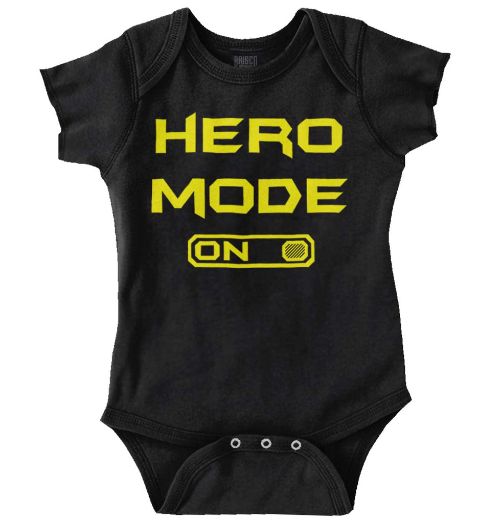 Batman Mode Romper Bodysuit-Misc-Brisco Baby
