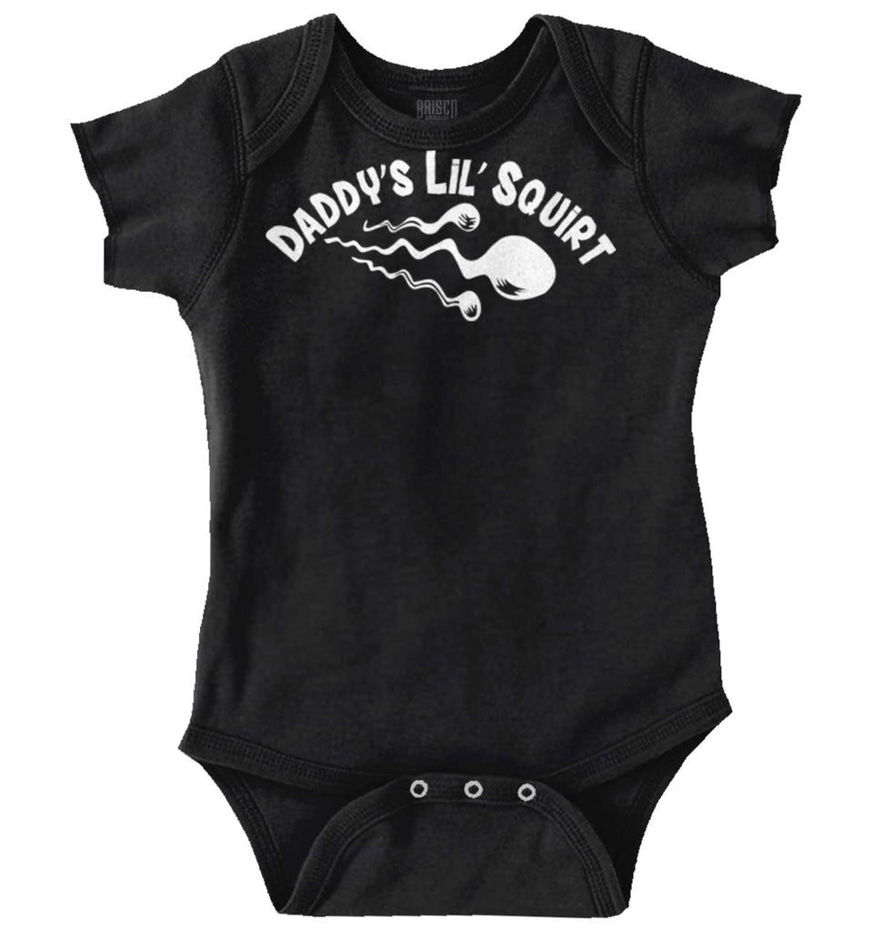 Lil Squirt Romper Bodysuit-Direct To Garment Print-Brisco Baby