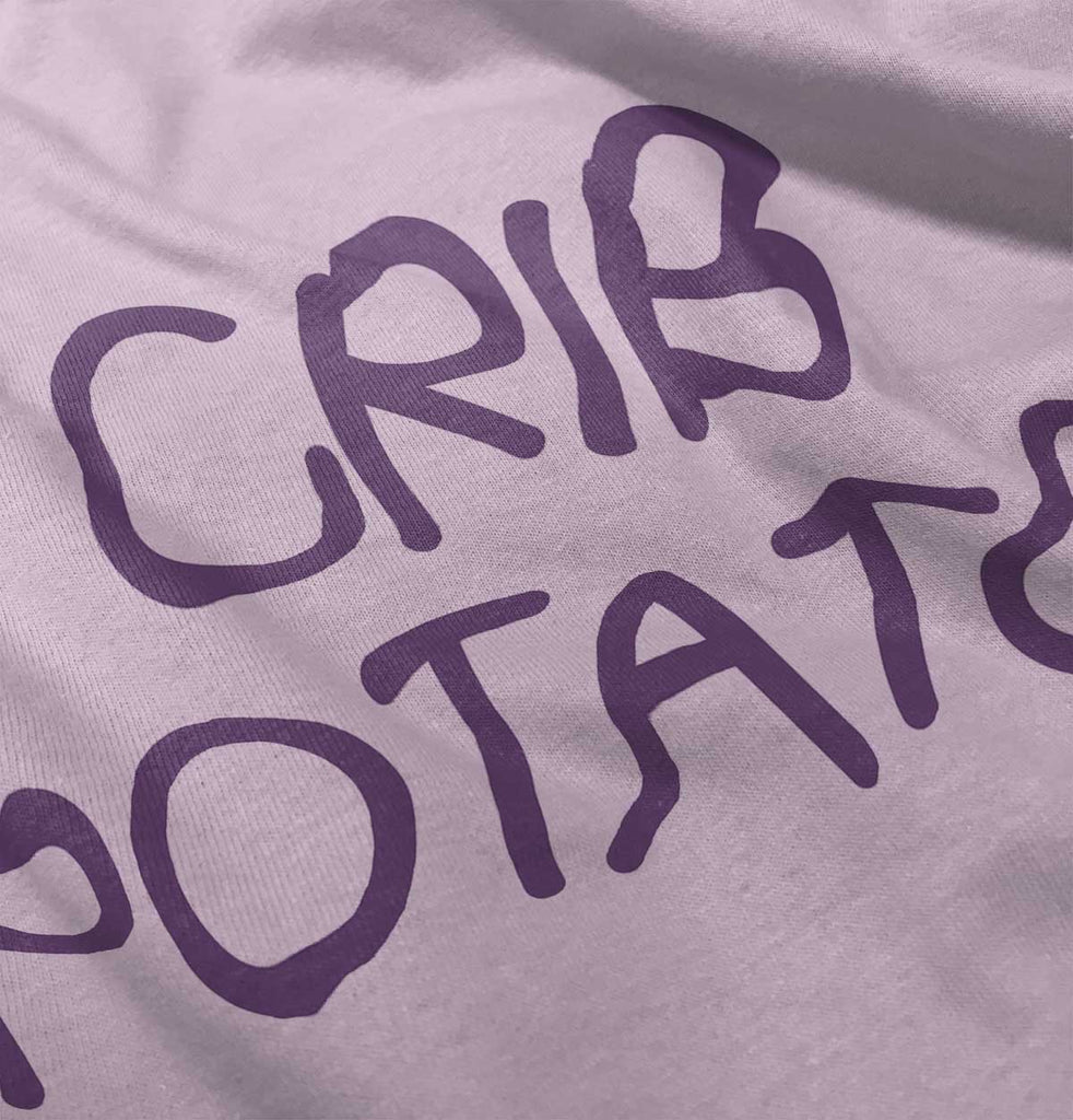 Crib Potato Infant Toddler T Shirt-Direct To Garment Print-Brisco Baby