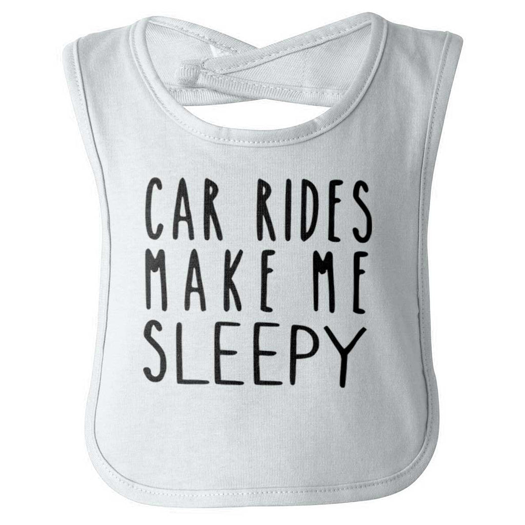 Car Rides Infant Baby Bib-Direct To Garment Print-Brisco Baby