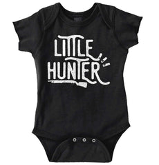 Little Hunter Gun Romper Bodysuit-Direct To Garment Print-Brisco Baby