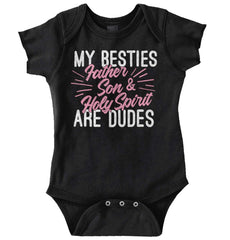 Father Son Spirit Romper Bodysuit-Direct To Garment Print-Brisco Baby