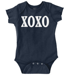 XOXO Romper Bodysuit-Direct To Garment Print-Brisco Baby