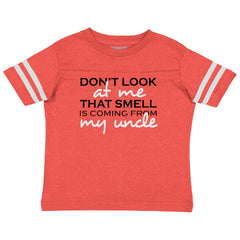 That Smell Toddler Football Jersey Tee-Direct To Garment Print-Brisco Baby