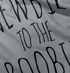 Newbie Boobie Infant Toddler T Shirt-Direct To Garment Print-Brisco Baby