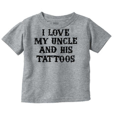 Uncle's Tattoos Infant Toddler T Shirt-Direct To Garment Print-Brisco Baby
