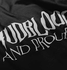 Mudblood And Proud Infant Baby Bib-Direct To Garment Print-Brisco Baby