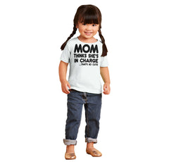 In Charge Infant Toddler T Shirt-Direct To Garment Print-Brisco Baby