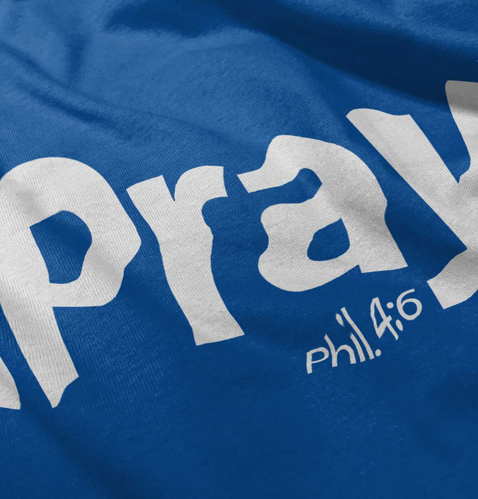 I Pray Philippians Romper Bodysuit-Direct To Garment Print-Brisco Baby