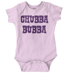 Chubba Bubba Romper Bodysuit-Direct To Garment Print-Brisco Baby