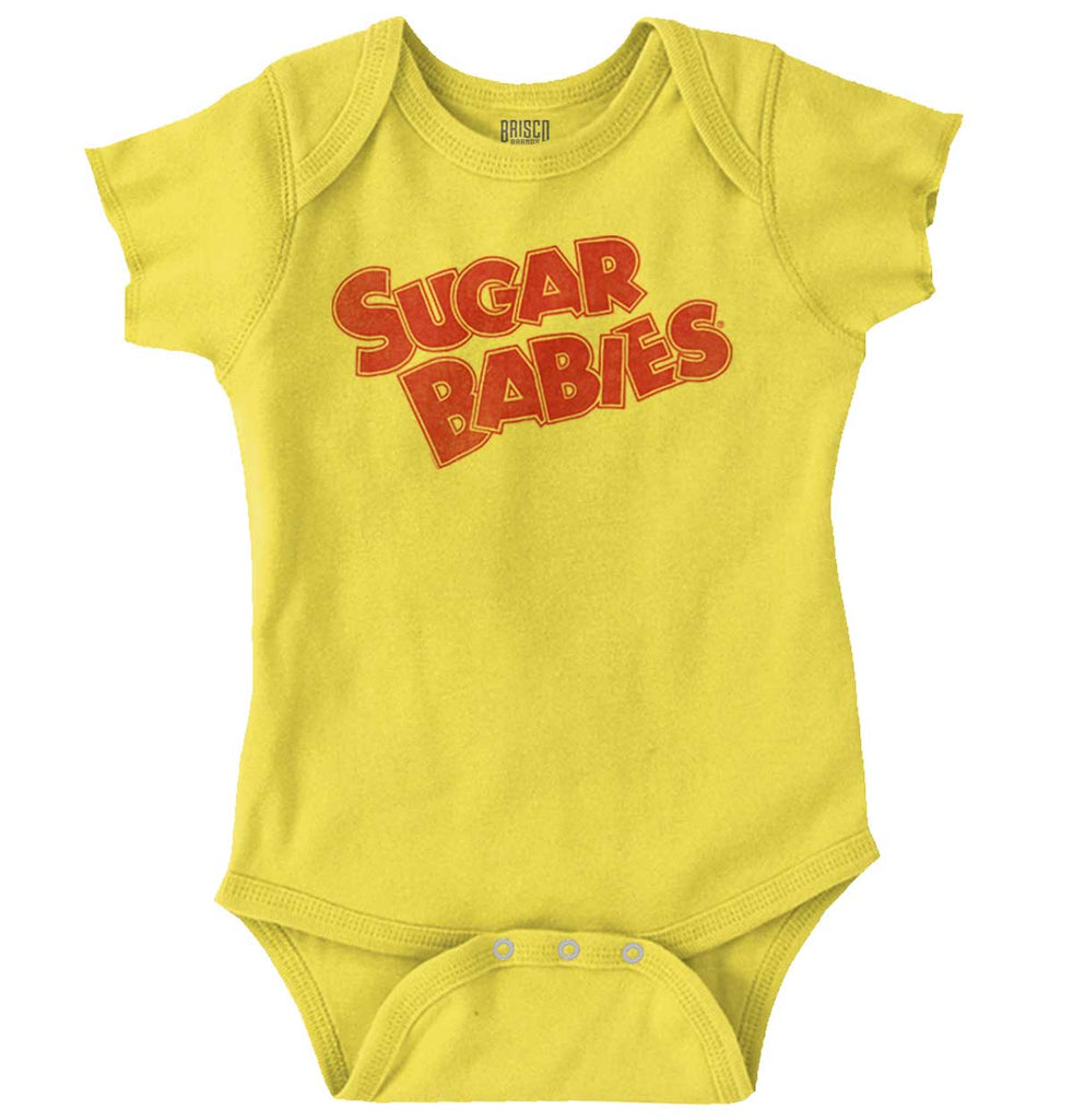 Original Sugar Babies Romper Bodysuit-Direct To Garment Print-Brisco Baby