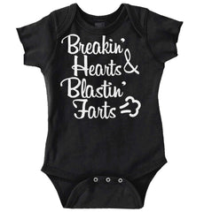 Blastin Farts Romper Bodysuit-Direct To Garment Print-Brisco Baby