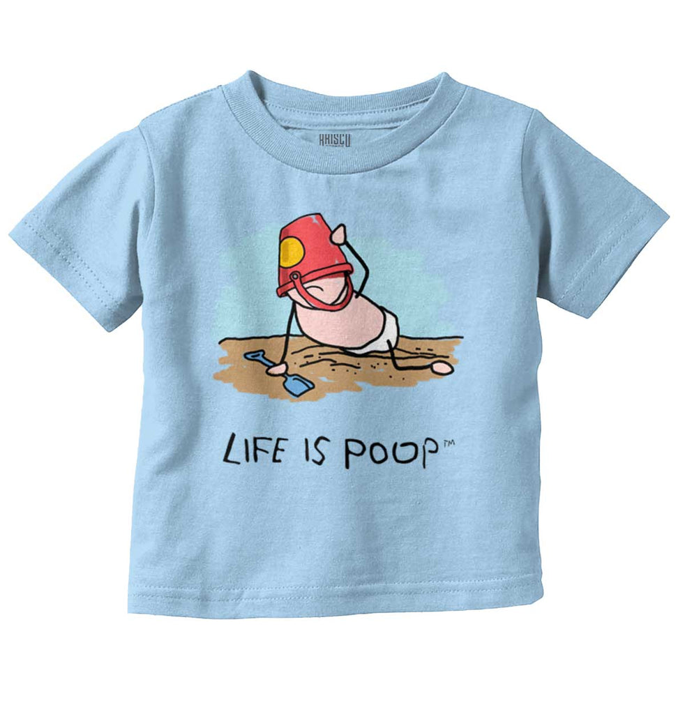 Baby Beach Infant Toddler T Shirt-Direct To Garment Print-Brisco Baby