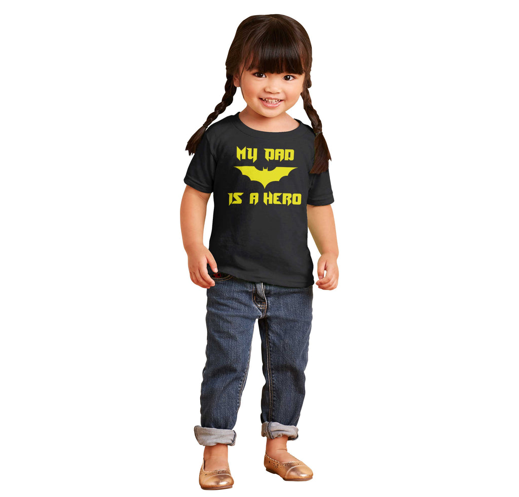 Dad Is Batman Infant Toddler T Shirt-Direct To Garment Print-Brisco Baby