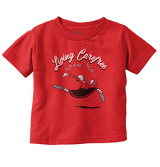 Living Carefree Infant Toddler T Shirt-Direct To Garment Print-Brisco Baby