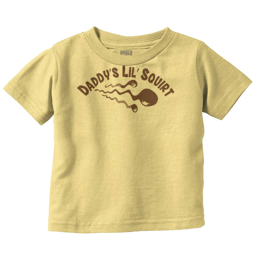 Lil Squirt Infant Toddler T Shirt-Direct To Garment Print-Brisco Baby