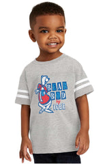 Bear Bod By Icee Toddler Football Jersey Tee-Direct To Garment Print-Brisco Baby