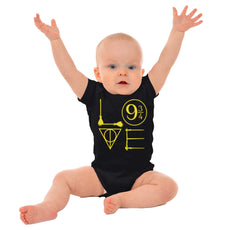 Love Harry Romper Bodysuit-Direct To Garment Print-Brisco Baby