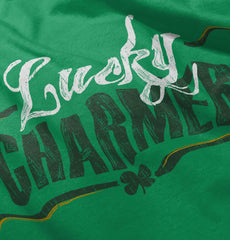 St Lucky Charmer Romper Bodysuit-Direct To Garment Print-Brisco Baby
