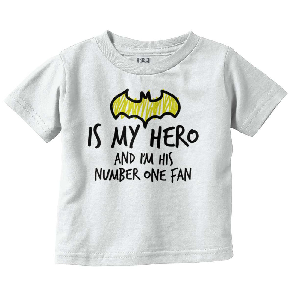 Bat Hero Infant Toddler T Shirt-Direct To Garment Print-Brisco Baby