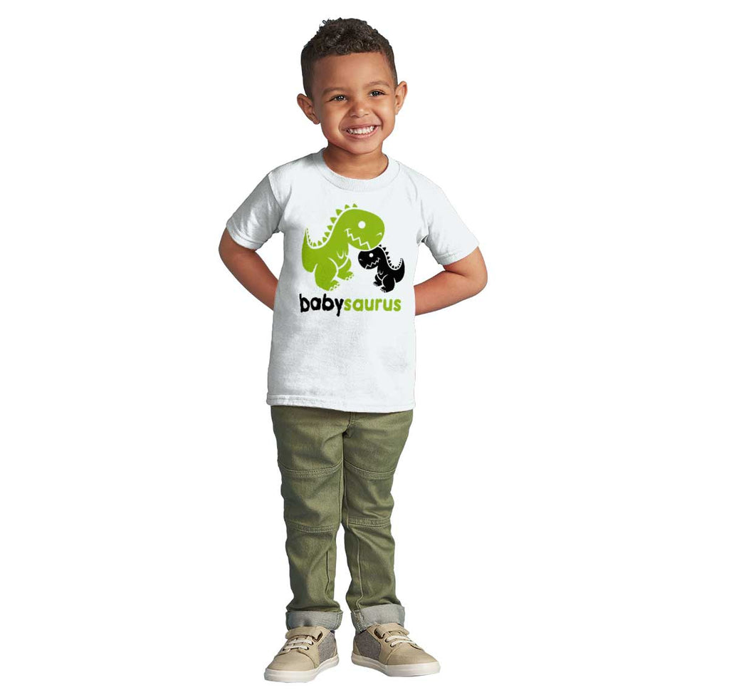 Babysaurus Rex Infant Toddler T Shirt-Direct To Garment Print-Brisco Baby