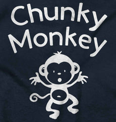 Chunky Monkey Infant Toddler T Shirt-Direct To Garment Print-Brisco Baby