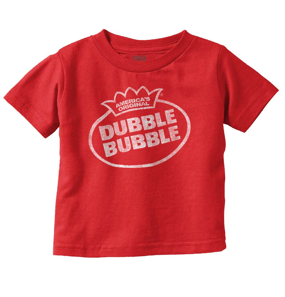 Dubble Logo Infant Toddler T Shirt-Direct To Garment Print-Brisco Baby