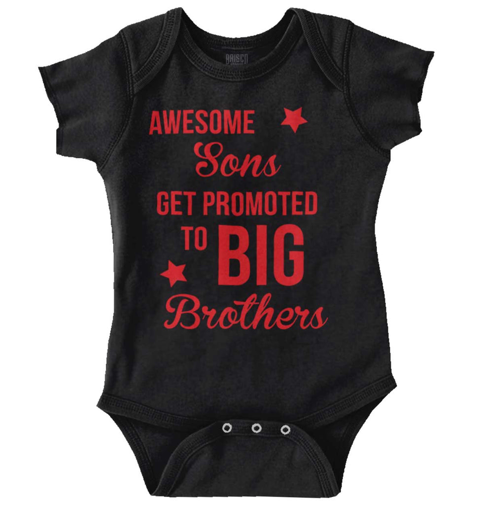 Awesome Sons Promoted Romper Bodysuit-Direct To Garment Print-Brisco Baby