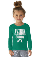 Future Gaming Buddy Solid Baby Pajama Top-Direct To Garment Print-Brisco Baby