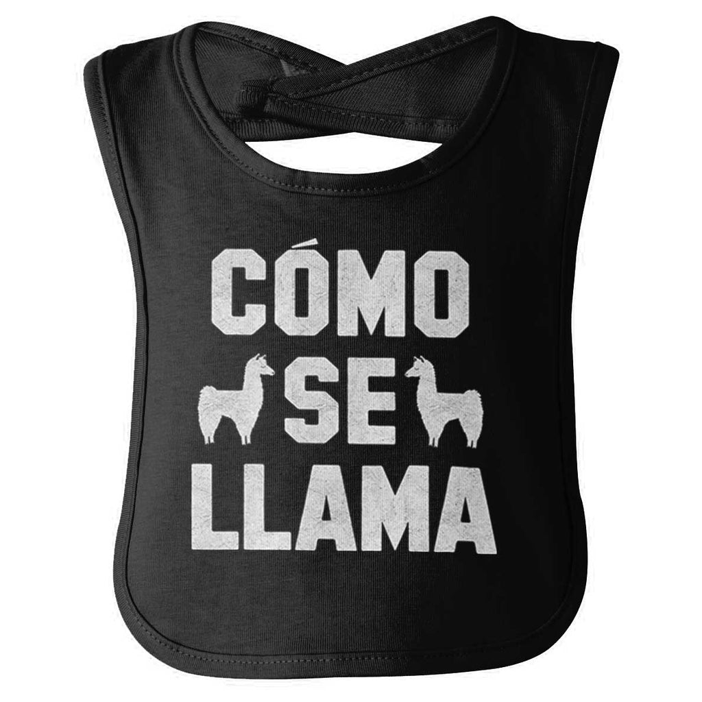 Como Se Llama Infant Baby Bib-Direct To Garment Print-Brisco Baby