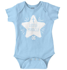Little Miracle Romper Bodysuit-Direct To Garment Print-Brisco Baby