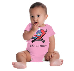 Winter Stroller Romper Bodysuit-Direct To Garment Print-Brisco Baby