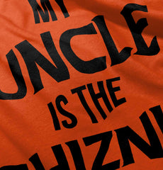Uncle Shiznit Romper Bodysuit-Direct To Garment Print-Brisco Baby