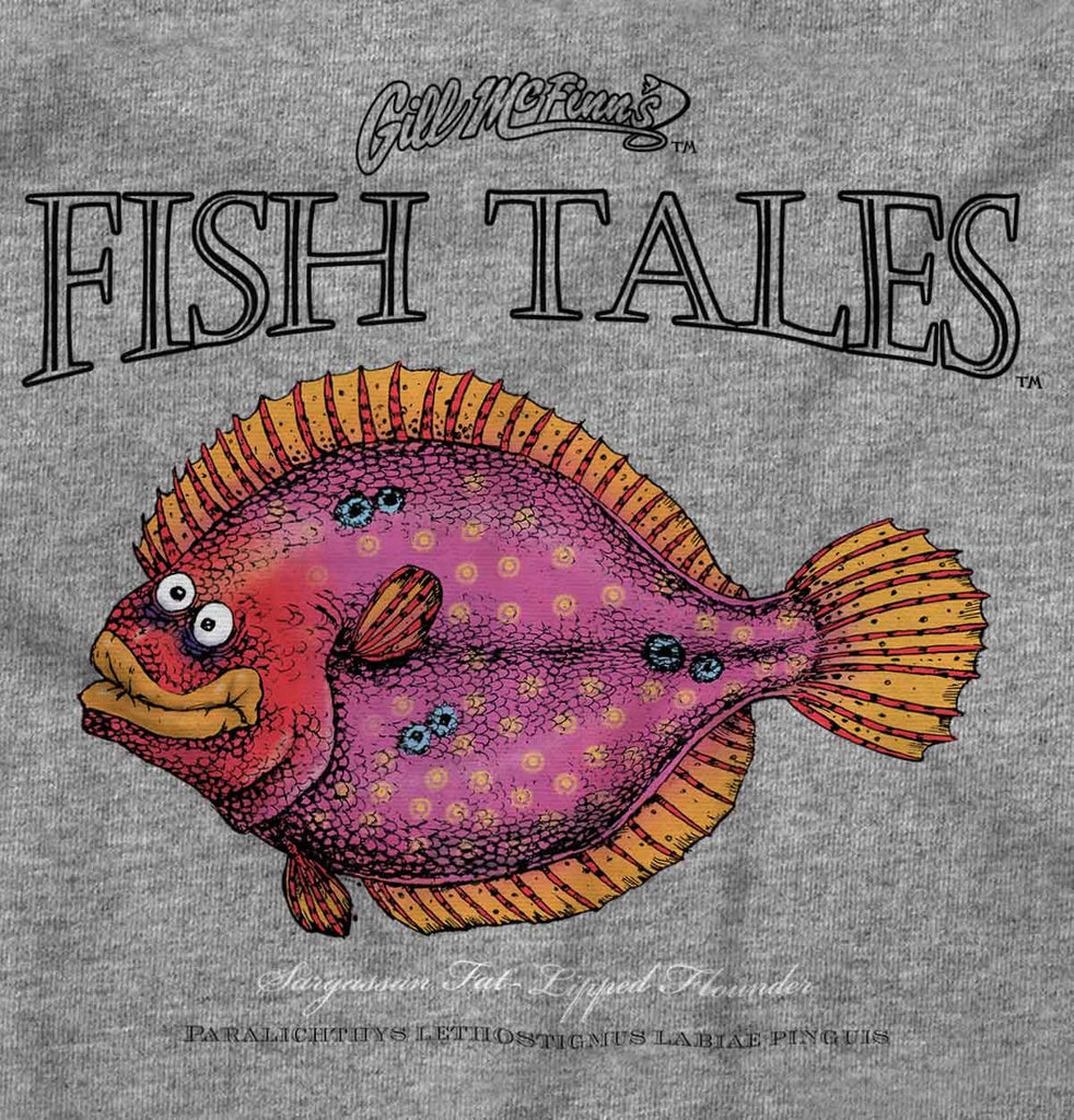 Sargassan Fat-Lipped Infant Toddler T Shirt-Direct To Garment Print-Brisco Baby
