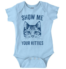 Your Kitties Romper Bodysuit-Direct To Garment Print-Brisco Baby