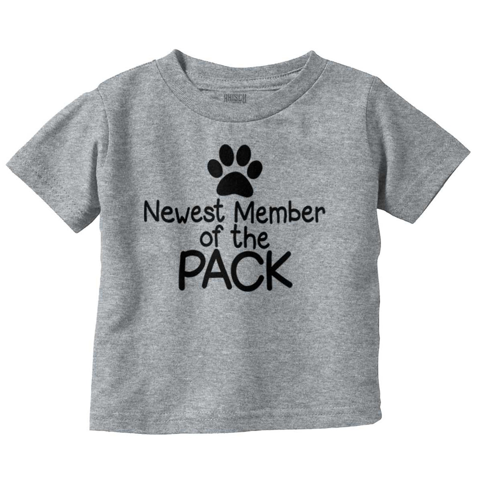 Member of the Pack Infant Toddler T Shirt-Direct To Garment Print-Brisco Baby