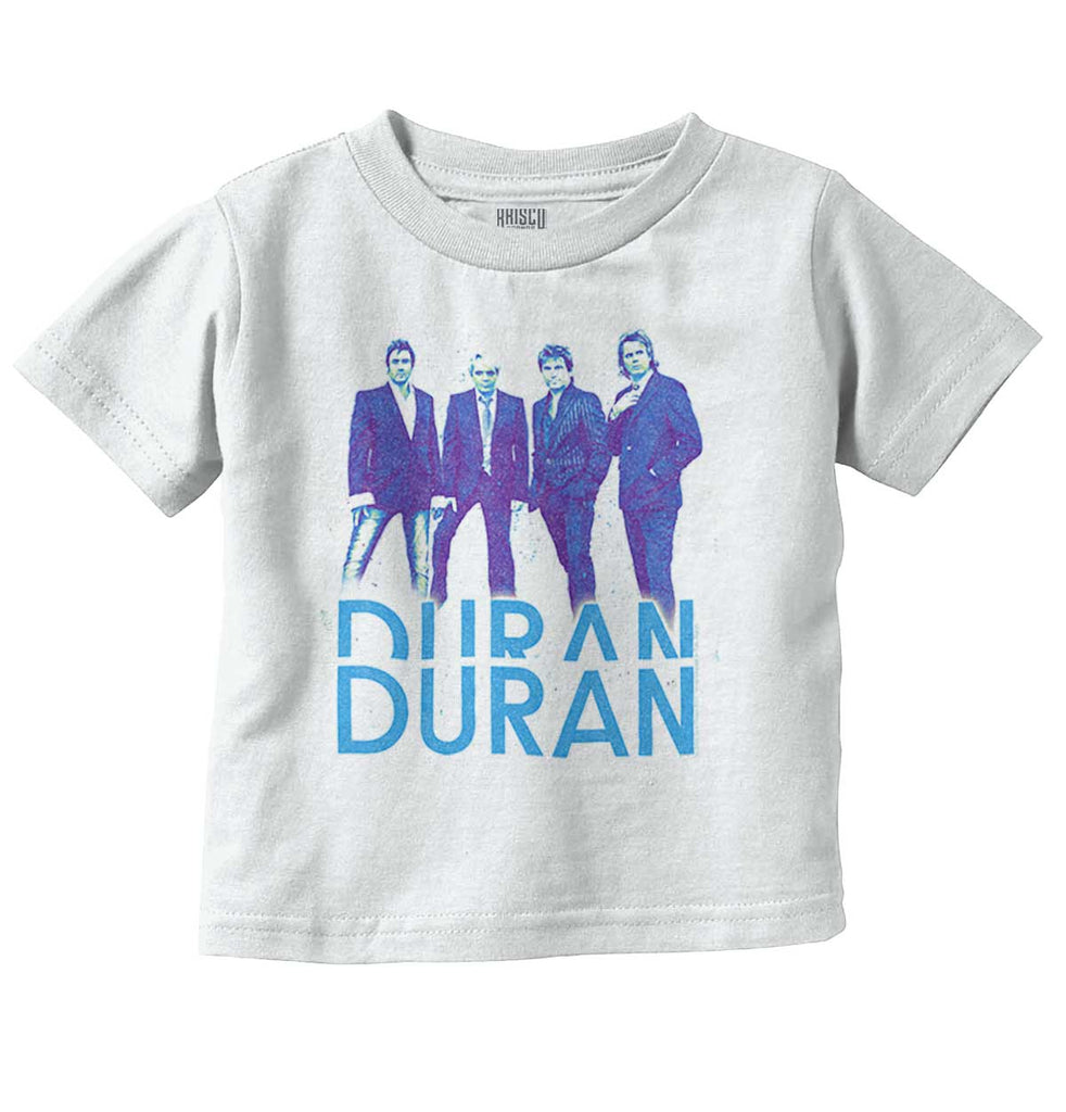 Duran Splatter Infant Toddler T Shirt-Direct To Garment Print-Brisco Baby