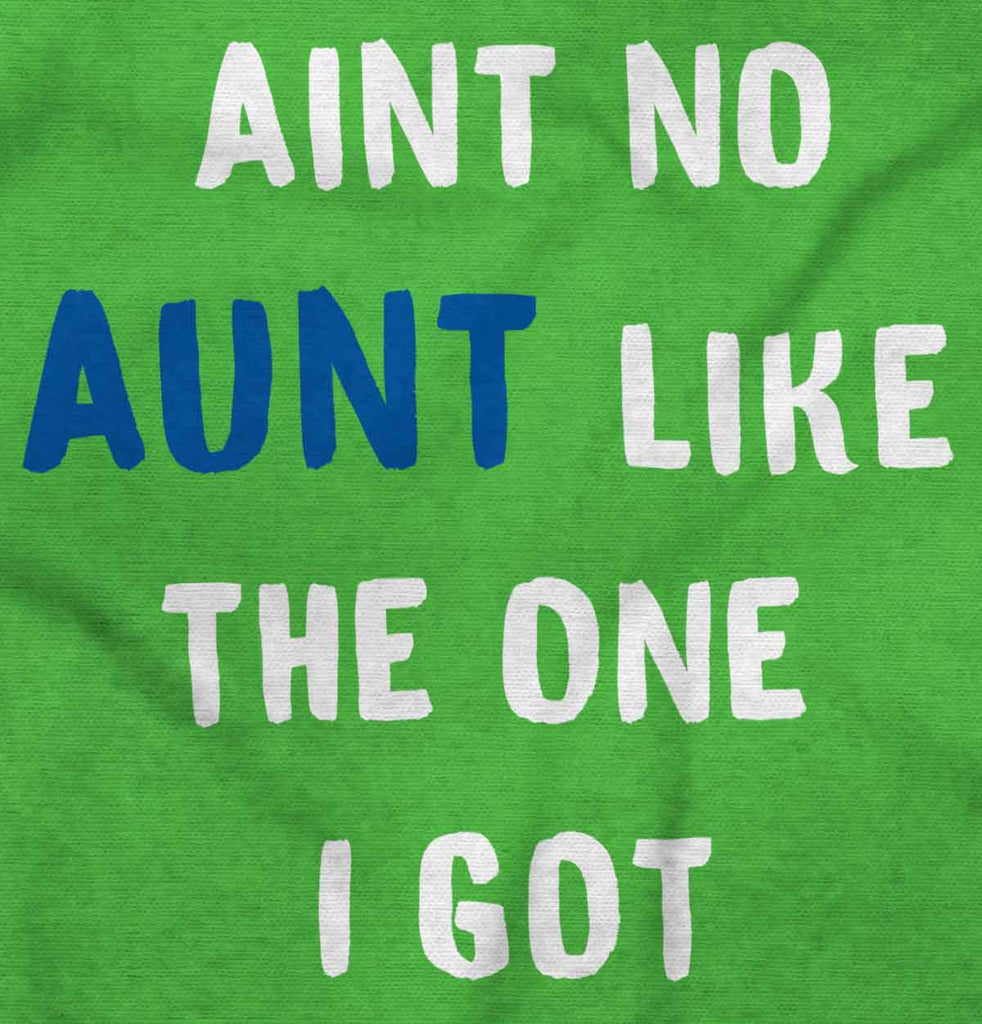 Aint No Aunt Infant Toddler T Shirt-Direct To Garment Print-Brisco Baby
