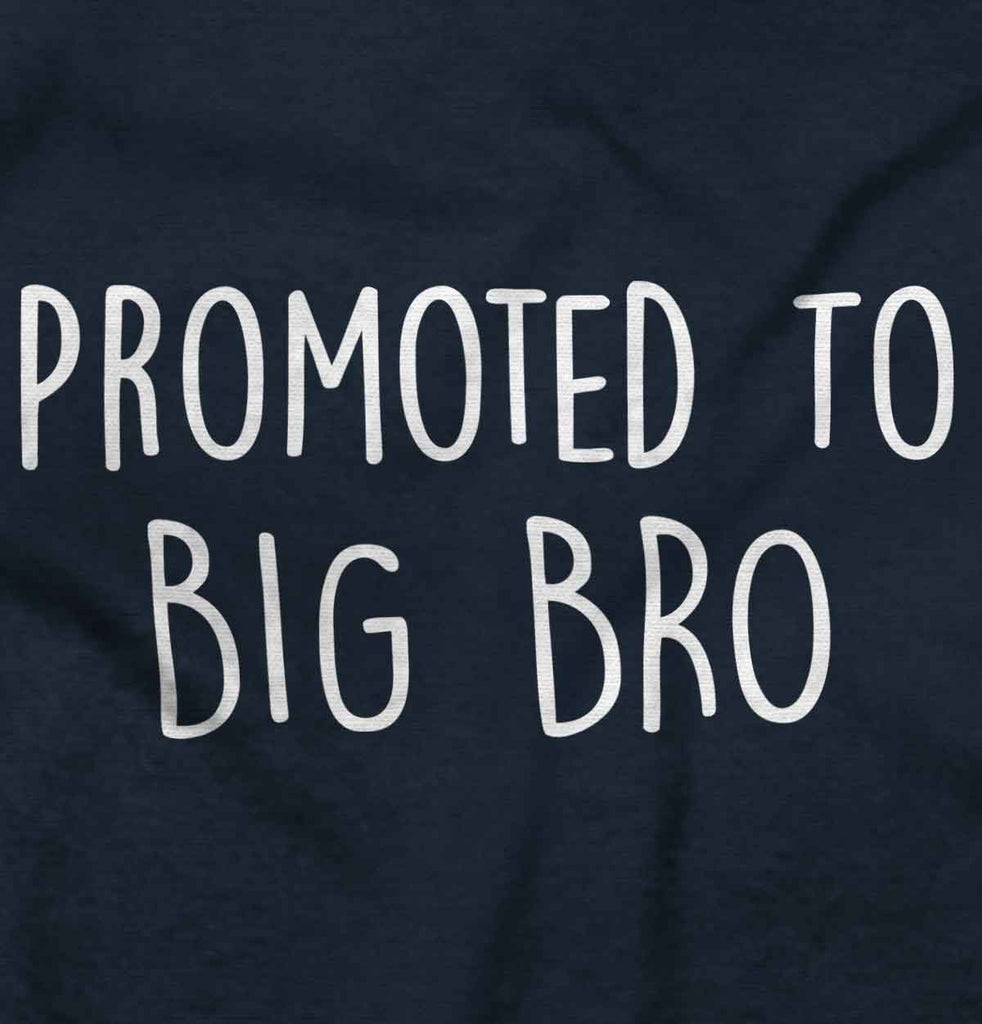 Promoted To Big Bro Romper Bodysuit-Direct To Garment Print-Brisco Baby