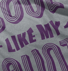 Cool Like My Aunt Romper Bodysuit-Direct To Garment Print-Brisco Baby