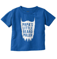 Papa's Little Bread Puller Infant Toddler T Shirt-Direct To Garment Print-Brisco Baby