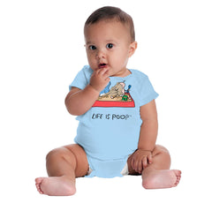 Dog Sandbox Romper Bodysuit-Direct To Garment Print-Brisco Baby