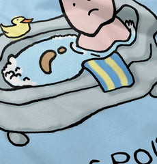 Poop in Bath Infant Toddler T Shirt-Direct To Garment Print-Brisco Baby
