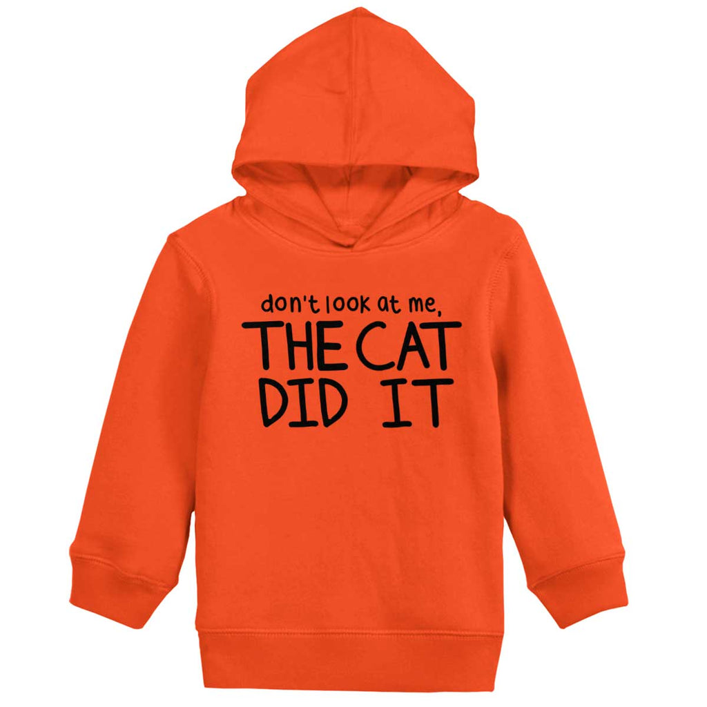 Cat Did It Toddler Pullover Hoodie-Direct To Garment Print-Brisco Baby