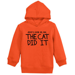 Cat Did It Toddler Pullover Hoodie-Direct To Garment Print-Brisco Baby