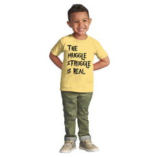 Muggle Struggle Is Real Infant Toddler T Shirt-Direct To Garment Print-Brisco Baby