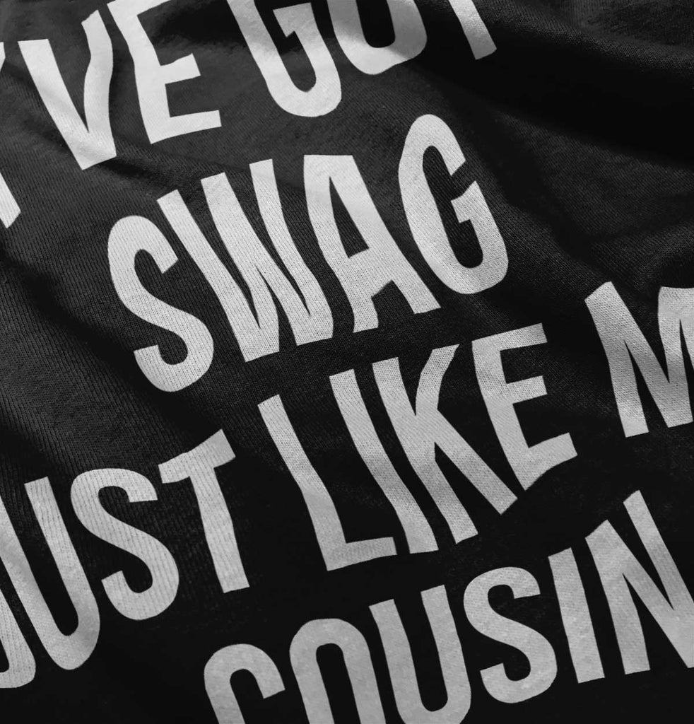 Swag Like Cousin Romper Bodysuit-Direct To Garment Print-Brisco Baby
