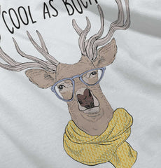 Cool As Buck Infant Baby Bib-Direct To Garment Print-Brisco Baby