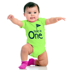 Hole In One Romper Bodysuit-Direct To Garment Print-Brisco Baby