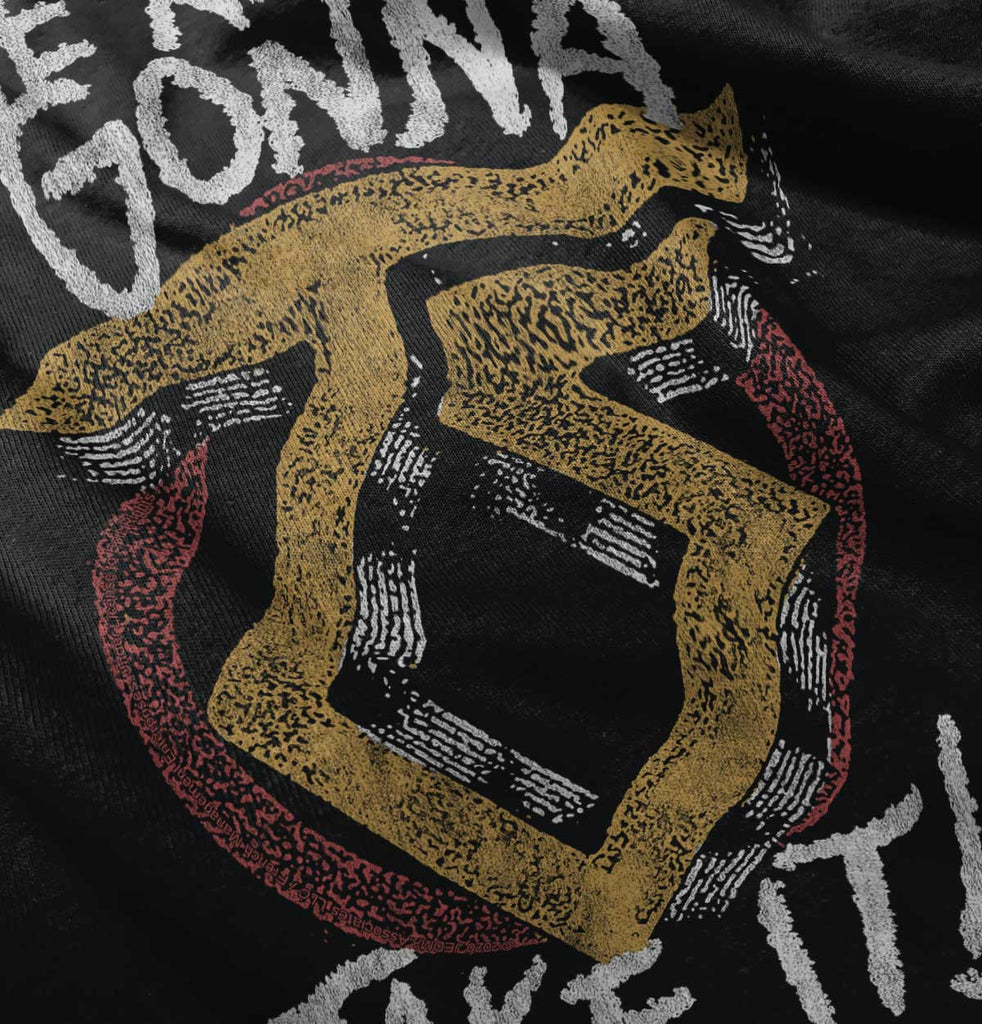 We're Not Gonna Take It Infant Baby Bib-Direct To Garment Print-Brisco Baby